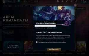 Conta Ouro 3 com 3 Skins e 22 Champs ( Sem email confirmado
