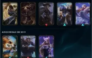 Conta Smurf Unranked/ MAIN MID E ADC