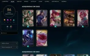 Conta Lol Mono Kaisa/ADC
