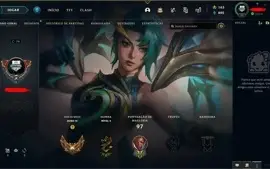 Conta Lol Mono Kaisa/ADC
