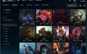 Conta LOL / 101 skins  * Unranked * (Antiga D4)