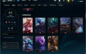 Conta League Of Legends  LVL 255 c/ Todos os campeões