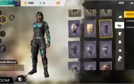 Conta de Free fire gemada LV 52