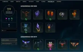 Conta Unranked Lv 309 ALL Champions