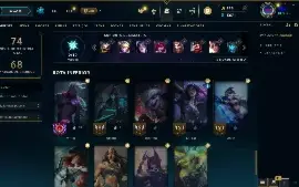 Conta Diamante Iv Lvl 55 89%Wr Samira Upada A Mao 100%
