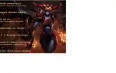 conta lol unranked 30