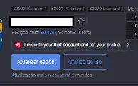 Conta De Lol + Valorant