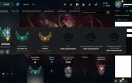 Conta De Lol + Valorant