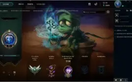 Venda conta LoL prata 3