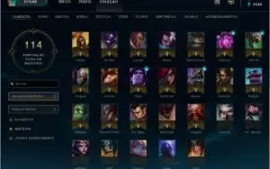 Venda conta LoL prata 3