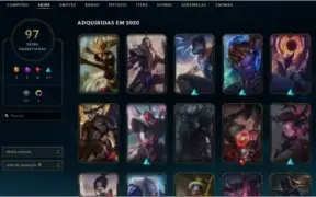 Conta LOL Lv 223 / 97 Skins