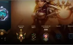 Conta LOL Lv 223 / 97 Skins