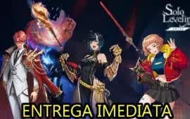 Conta (Cn) Solo Leveling Arise 3 Char Ssr E 2 Armas Ssr