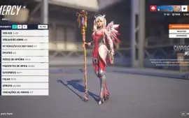 barato! conta de overwatch com muitas skins