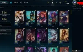 Conta lol, 105 campeões, lvl 409