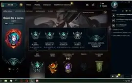 Vendo conta de 2014 de League of legends