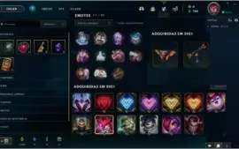 LEVEL 30 - SKIN MISS FORTUNE VINGADORA EXOCÓSMICA + 3 SKINS