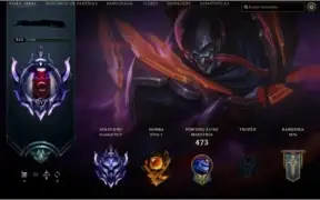 Conta League Of Legends Diamante 4 201 Skins