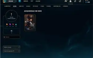 Conta bronze 2 com 28 Champs e 1 Skins + 10 Fragmentos