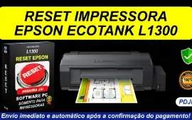 Reset Epson Almofadas com Tinta Cheia - L1300