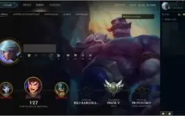 CONTA LEAGUE OF LEGENDS