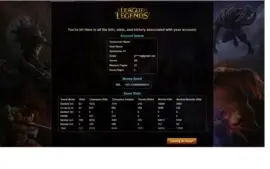 VENDO CONTA DE LOL 96 SKINS 107 CAMPEÕES