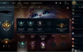 Vendo conta todos os campeões e 137 skins