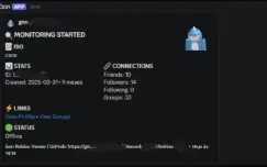 Roblox Viewer, Monitoramento Roblox com Alertas via Webhook