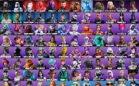 Conta Fa, Wildcat, 124 Skins, Neymar,Lara Croft E Etc...