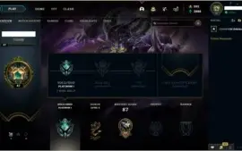 Conta League of Legends (LoL) Platina I