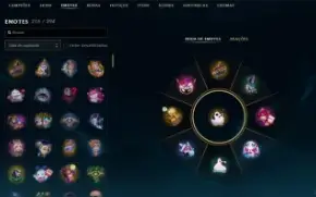 Conta no LoL