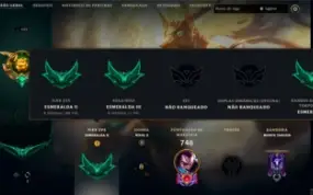 Conta no LoL