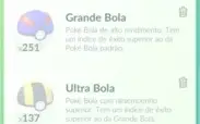 Recarga de itens Pokemon go