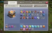 Conta Clash Of Clans Cv 11