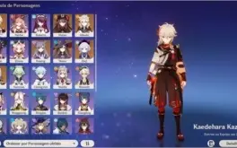 HUTAO, ALBEDO, KAZUHA, QIQI, MONA C1, JEAN E KEQING C2