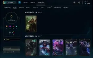 Conta Lol - Unranked - Smurf - 22 Champs - 6 Skins