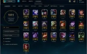 Conta Lol - Unranked - Smurf - 22 Champs - 6 Skins