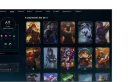Conta Ouro 1 - 96 Personagens - 65 Skins