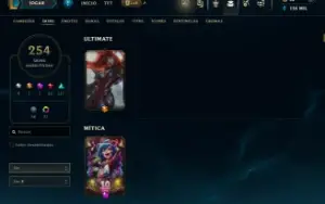Conta Lol, 254 Skins, Lvl 442, Todos Campeões Liberados
