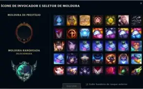Conta league of legends platina 3, 47 skins