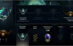 Conta league of legends platina 3, 47 skins