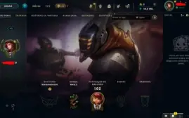 Conta Handlevel Nv 45 / 5 Skins / 29 Campeões / Full Acesso