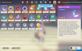 Conta Com Mualani + Arma/ Raiden + Arma/ Arma Do Kinich Ar46