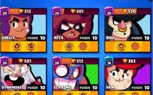 Conta brawl star + Clash Royale