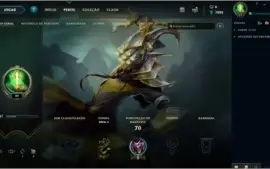 CONTA LEAGUE OF LEGENDS LV 27