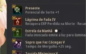 Wizard 62 e varios chars 60 GEAR Para começar Fada T4 POT V