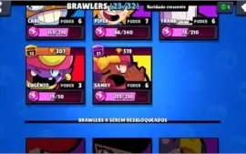 Conta Brawl Stars 9831 troféus