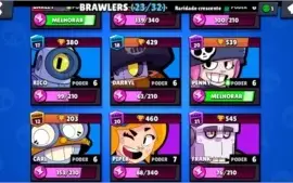 Conta Brawl Stars 9831 troféus