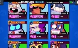 Conta Brawl Stars 9831 troféus