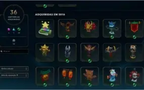 Conta Platina1/Borda Diamante/todos campeoes/241Skins.